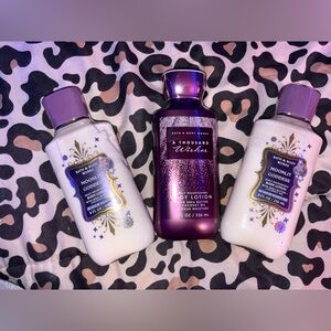 Bath & Body Works Lotion ~A thousand wishes ~2 Moonlight Breeze Lotion